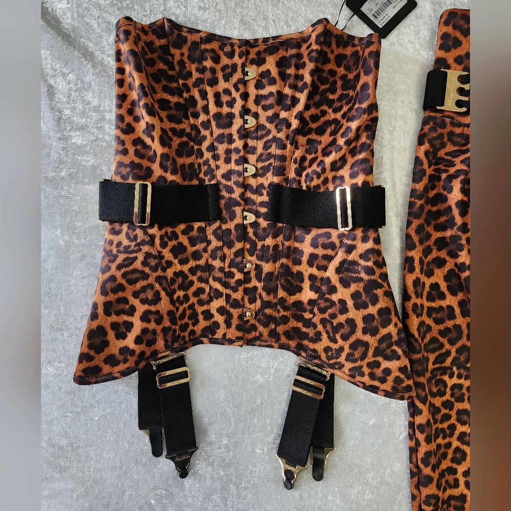 Honey Birdette Chastity Jaguar Set - Picture 3 of 7